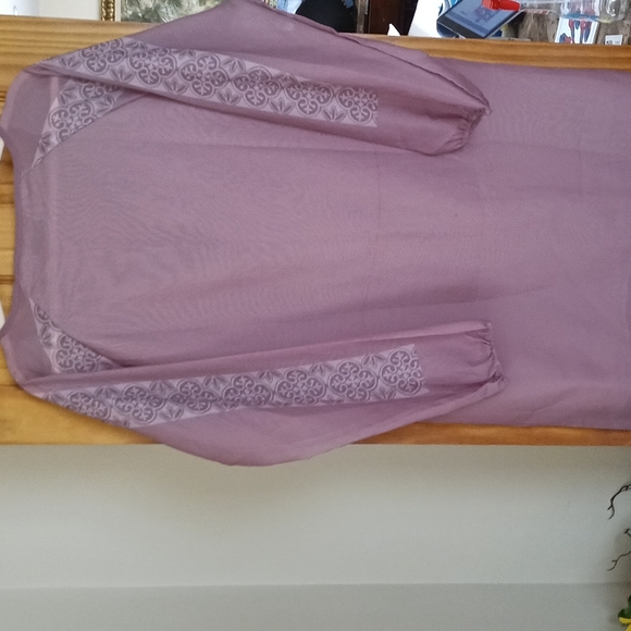 Mauve Ladies Tunic/Dress - Picture 4 of 5